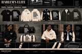 The Brand — a Harlem's Elite design concept board