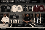 The Winter Essentials — a Harlem's Elite design concept board