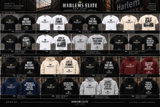 Folded Essentials — a Harlem's Elite design concept board